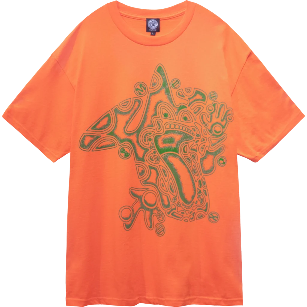 JUGGLE BUBBLES TEE ORANGE