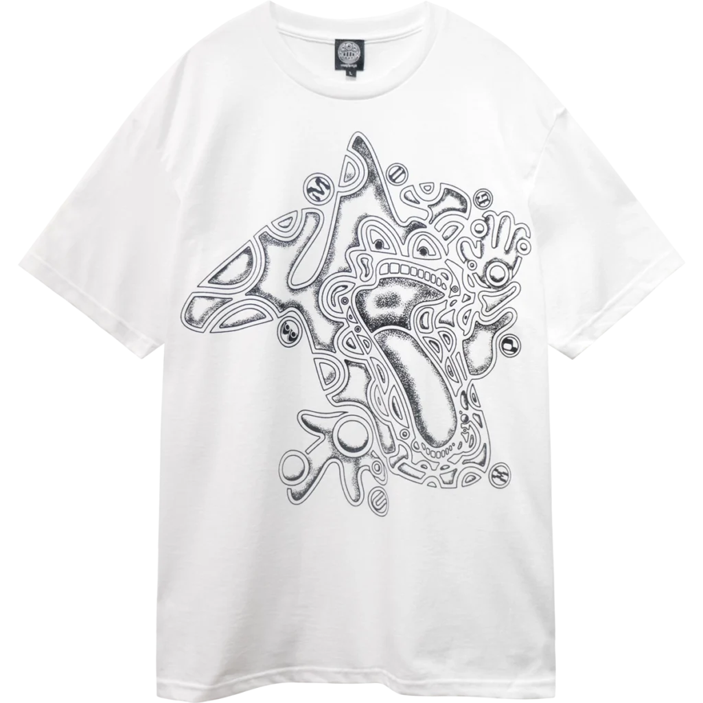 JUGGLE BUBBLES TEE WHITE